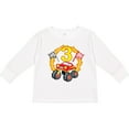 thumbnail image 3 of Inktastic Monster Truck 3rd Birthday Boys or Girls Long Sleeve Toddler T-Shirt, 3 of 5