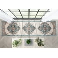 thumbnail image 6 of Well Woven Indira Manor Vintage Bohemian Medallion Oriental Blue 2'7" x 9'10" Runner Rug, 6 of 8