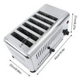 thumbnail image 6 of Efficient Bread Machine – High-Power 1680W Toast Maker with Adjustable Timer and Dual Modes, 6 of 6