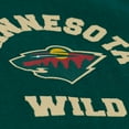 thumbnail image 3 of Women's Mitchell & Ness  Green Minnesota Wild Crewneck Sweatshirt, 3 of 5