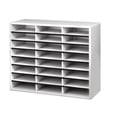 thumbnail image 7 of Fellowes® Literature Organizer, 24 Compartments, 23 7/16"H x 29 7/16"W x 11 7/8"D, Dove Gray, 7 of 7