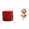 thumbnail image 1 of Reposapiés Otomano Redondo, Banco, Silla, Sofá Cilíndrico, Taburete De Té Para Oficina, Dormitorio, Guardería, Apartamento, Adorno Espacial, Estatua Decorativa, Adorno Para Tarta,, 1 of 8