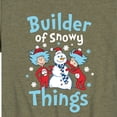 thumbnail image 3 of Cat in the Hat - Builder Of Snowy Things - Toddler And Youth Short Sleeve Graphic T-Shirt, 3 of 5