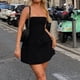 thumbnail image 2 of Minivestido negro Sexy sin tirantes para mujer, ropa de calle con bolsillos, vestidos de línea A, ropa de club, delgado vestido de fiesta elegante, nueva moda, 2 of 5