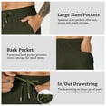 thumbnail image 4 of FEDTOSING Mens Casual Pants Stretch Lightweight Beach Pants for Men, Sizes 30-38, 4 of 6