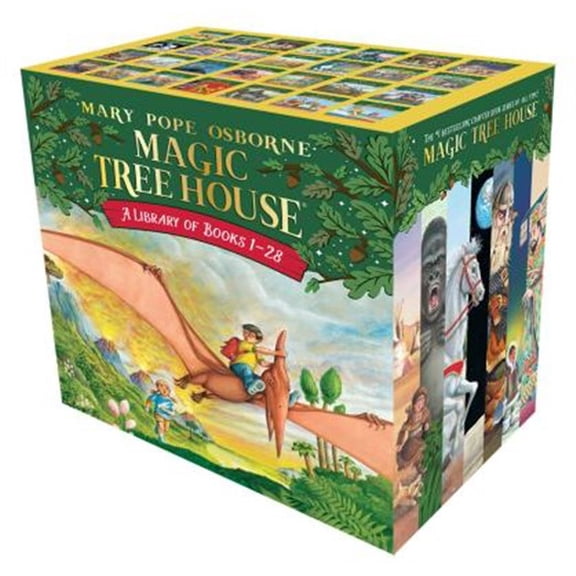 Pre-Owned The Magic Tree House: A Library of Books 1-28, (Paperback)