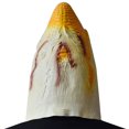 thumbnail image 3 of Máscara facial completa de látex Corn Headgear para disfraz de cosplay, 3 of 3