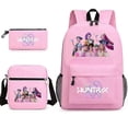 thumbnail image 1 of Backpack K-Pop Demon Hunters Anime Elementary School Bag Handbag Pencil Bag Three-piece Set 26s, 1 of 1