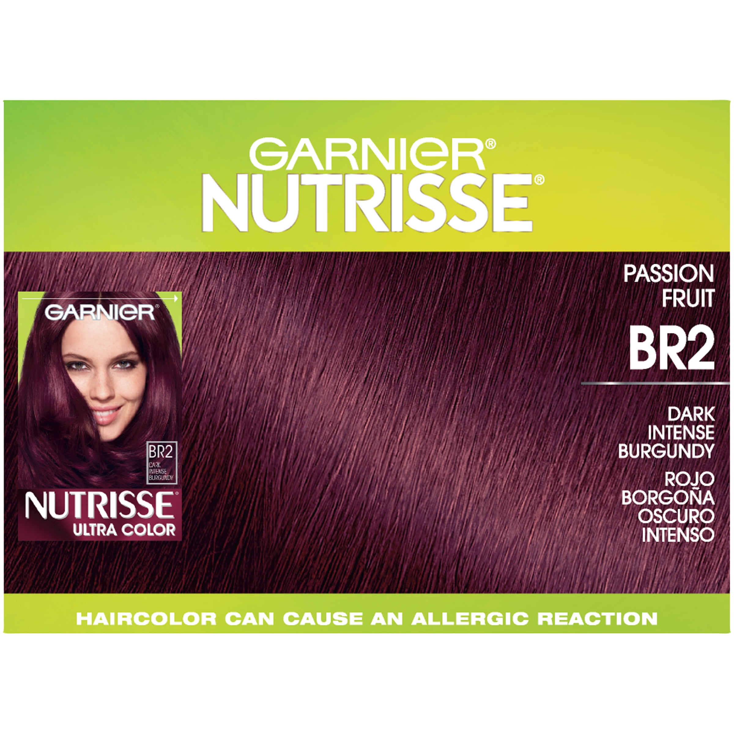 Garnier Nutrisse Hair Color Br2 Dark Intense Burgundy