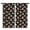 Beagle and Floral, variant on Blackout Kids Curtains,Dog Paw Print Rainbow Chevron Pattern Children's Insulated Curtains Set Of 2,Bedroom Essentials,Toddler Room Decor 42"x54"