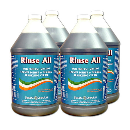 Rinse All - Commercial Industrial Grade Rinse Aid - 4 gallon
