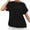 Black, variant on Bigersell Womens Crew Neck T-Shirts Women Casual Short Sleeve Solid Color Loose Pullover Blouse T-shirt Tops Women Blouse Sweetheart Short Sleeve Crewneck Shirts Style B43188, Black M