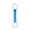 Blue, variant on Luggage Connector Straps – Elastic Bungee for Suitcase Handle, 25.2" x 2.4", Travel Strap for Extra Bag, Green