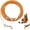 Orange, variant on Dog Tie Out Cable,50ft Dog Lead-Heavy Duty Tie Out Cable for for Large Dogs Up to 125lbs-Dog Chain for Yard-Outside Dogs Runner Tether Line (Purple)