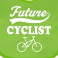 thumbnail image 4 of Inktastic Future Cyclist Childs Bicyle Boys or Girls Baby Bib, 4 of 4