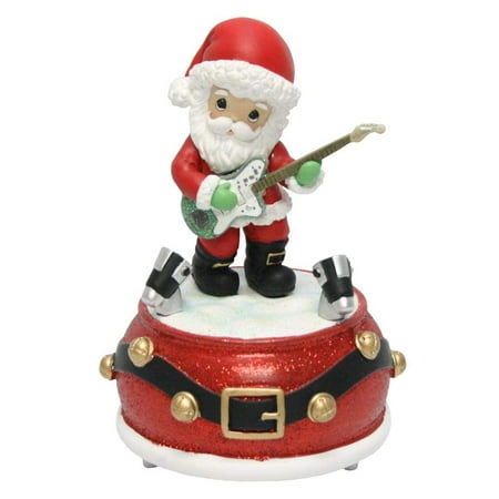 - Precious Moments Santa Musical Resin Music Box 151109