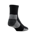 thumbnail image 3 of Gildan Men's Ultra Cotton Quarter Socks Black, 3 Pack, 3 of 5