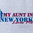thumbnail image 2 of CafePress - My Aunt In NY - Cute Infant Baby Football Bodysuit, 2 of 3
