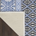 thumbnail image 5 of Nourison Darien Modern Moroccan Blue 2'3" x 3'9" Accent Rug, (2' x 4'), 5 of 7
