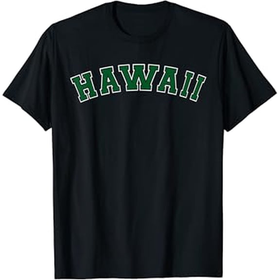Hawaii USA Patriotic Birthday School University Gift T-Shirt