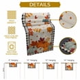 thumbnail image 5 of Thanksgiving Table Runner, Autumn Thanksgiving Kitchen Dining Table Decoration for Home Party Decor 13x72 Inches, 5 of 9