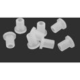 thumbnail image 3 of 100Pcs Hollow Rubber Tube Sealing Cap Elbow Plug Gasket, 3 of 5