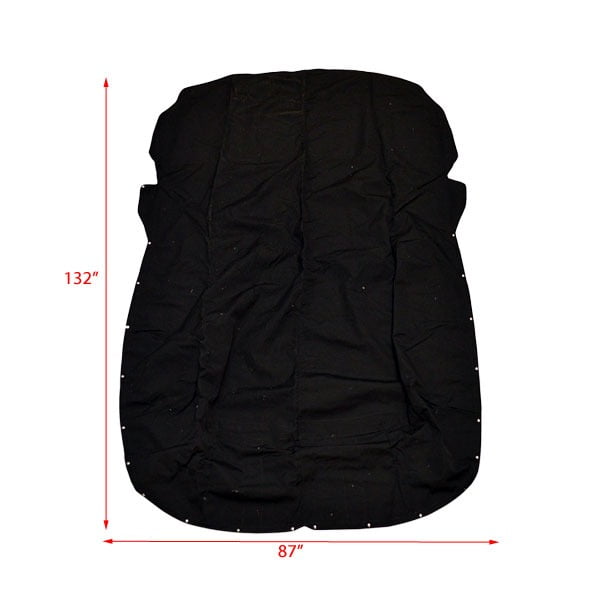 Larson Boat Cockpit Cover | 1850 LX Ameritex Black
