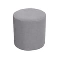 thumbnail image 2 of Oefntac Housse Extensible pour Tabouret Rond en Tissu Doux et Imperméable, Housse pour Pouf Lavable, Coiffeuse, Chambre, Salon, 2 of 6