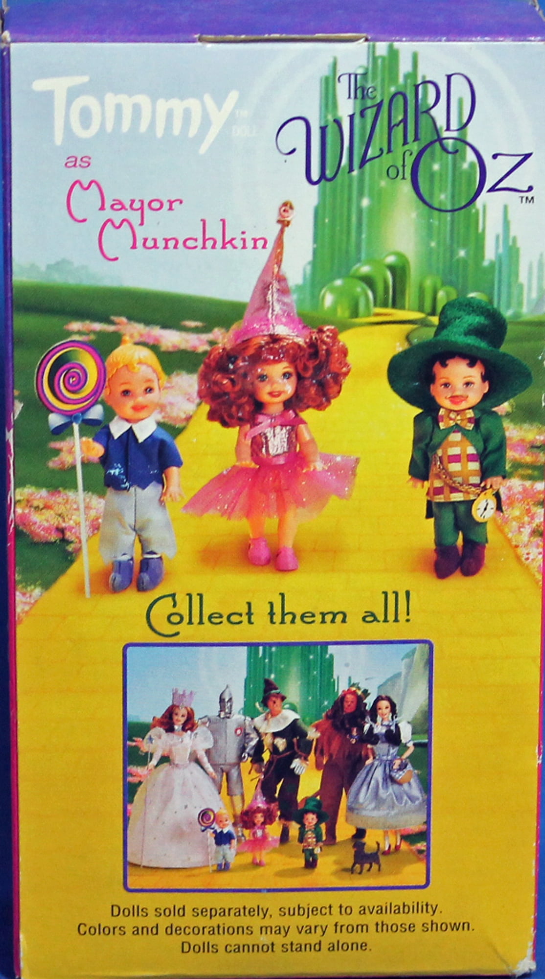 Tommy as Mayor Munchkin in The Wizard of Oz Barbie Doll 1999 Mattel 25817