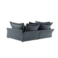 thumbnail image 2 of 90.55" Upholstered Grey Sofa | Comfortable Cushions, 3 - person Capacity | Family Gathering, 2 of 4