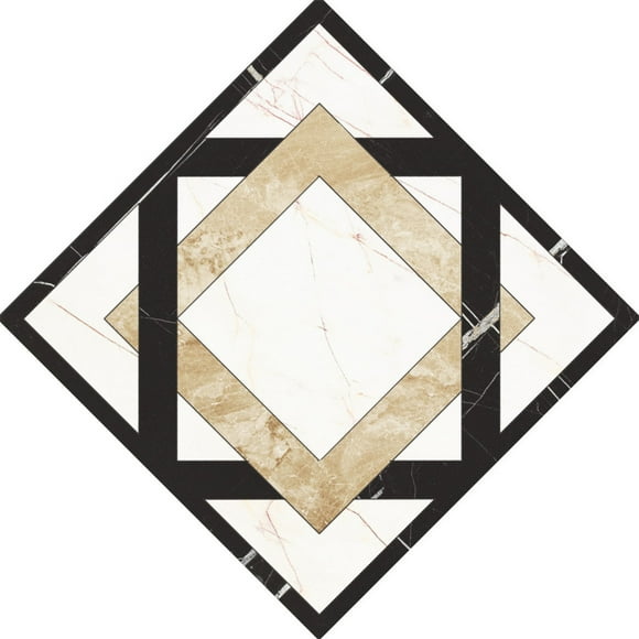 Ganfancp 10 Pcs/Set Ceramic Tile Stickers Self Adhesive Tiles Art Floor Stick Weekly Deals
