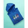 thumbnail image 3 of Buon Ferragosto Cute Gnomes Hoodie Men -Image by Shutterstock, Male 4X-Large, 3 of 4