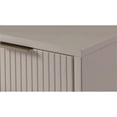 thumbnail image 3 of Pemberly Row Commode Haute Moderne en Bois d'Ingénierie, Gris Pâle, 3 of 11
