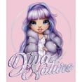 thumbnail image 2 of Girl's Rainbow High Violet Diva by Nature  Graphic Tee Light Pink Large, 2 of 4