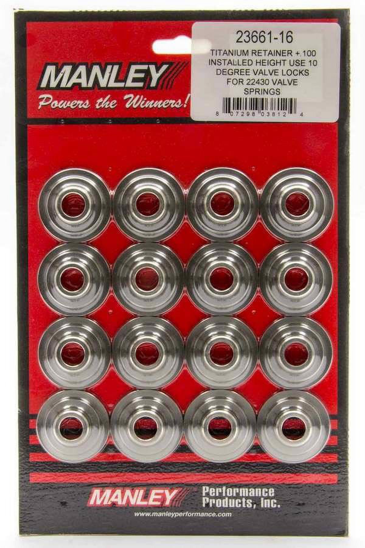Manley 23656-16 MPP23656-16 RET-STEEL