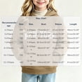 thumbnail image 2 of Amidoa Girls Graphic Hoodie Pullover Hooded Sweatshirt Fleece Oversized Kids Cute Hoodies With Pocket Khaki Size 10-11Years, 2 of 4