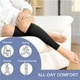 thumbnail image 5 of Medias de compresión médicas para pantorrillas para mujeres y hombres Medias de protección contra trombosis médica para venas varicosas con compresión con gradiente de clase 2 de 20-30 mmHg, 5 of 5