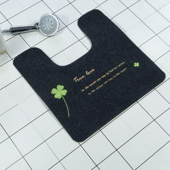 Alfombril antideslizante de TPR para , inodoro, , alfombra en apariencia de U, suave y cómoda, súper absorción de agua, antideslizante perfecl Alfombra de sala de estar