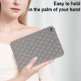 thumbnail image 7 of Allytech Case for 7.9 inch Apple iPad mini 4/5, Slim Luxury Diamond Pattern [Camera Protection] Shockproof Soft TPU Back Case Compatible with iPad mini 4/5 - Grey, 7 of 7