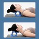 thumbnail image 4 of Cervical Spine Stretcher, Neck and Shoulder Massager, Relaxation Pillow Blue, 4 of 5