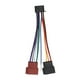 thumbnail image 1 of Conector adaptador estéreo de arnés de cable de radio de coche ABS de 16 pines para Pioneer 2003 en adelante, 1 of 5