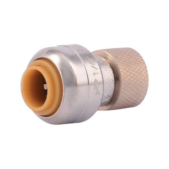 Sharkbite Stop Valve < 0.25 % Lead 1/4 " Bagged 3/8 " Od.