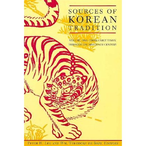 Pre-Owned Sources of Korean Tradition: From the Sixteenth to the Twentieth Centuries (Paperback) 0231105673 9780231105675