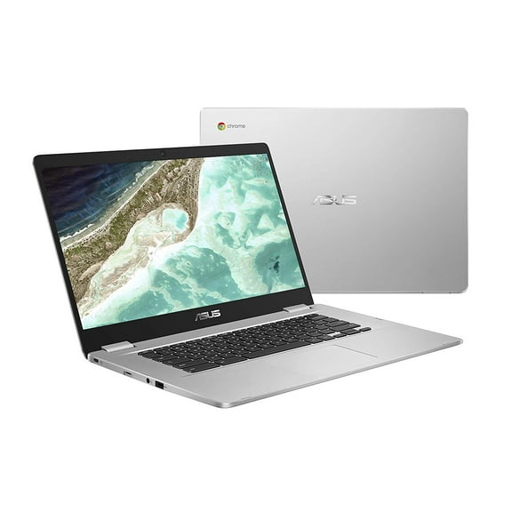 Restored Asus C523NA-DH02 15.6" Chromebook Intel Dual-Core Celeron 1.1GHz 4GB 32GB EMMC Silver (Refurbished)
