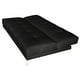 thumbnail image 4 of Sofa Cama Reclinable El Bazar Store Karla Negro Lino Futon 3 posiciones Abotonado Sala, 4 of 5