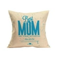 thumbnail image 2 of Bjutir Mother Day Linen Sofa Decoration Pillow Case Gift Cushion Cover Waist Pillow Case Letter Pillow Case, 2 of 4