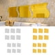 thumbnail image 5 of 6 Piezas Forma De Espejo Etiqueta De Calcomanía De Pared Vinilo Arte Para Decoración para hogar Bricolaje 16x17cm de oro BLESIY Etiqueta engomada de la pared del espejo, 5 of 8