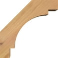 thumbnail image 3 of 3 1/2"W x 8"D x 8"H Merced Smooth Knee Brace, Western Red Cedar, 3 of 4