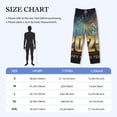 thumbnail image 2 of Salouo 2025 New Year 5 Print Pajama Pants for Men, Lounge Pants Elastic Waistband Casual Men's sleepwear Loungewear Sleep Pajama Pant -Large, 2 of 7