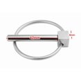 thumbnail image 3 of In-Stock 4.5mm 316 Stainless Steel Marine Hardware: Corrosion-Resistant Spring Safety Stopper with 150mm Rope for Boats – Quick Installation, Enhanced Security & Durable Performance, 3 of 6